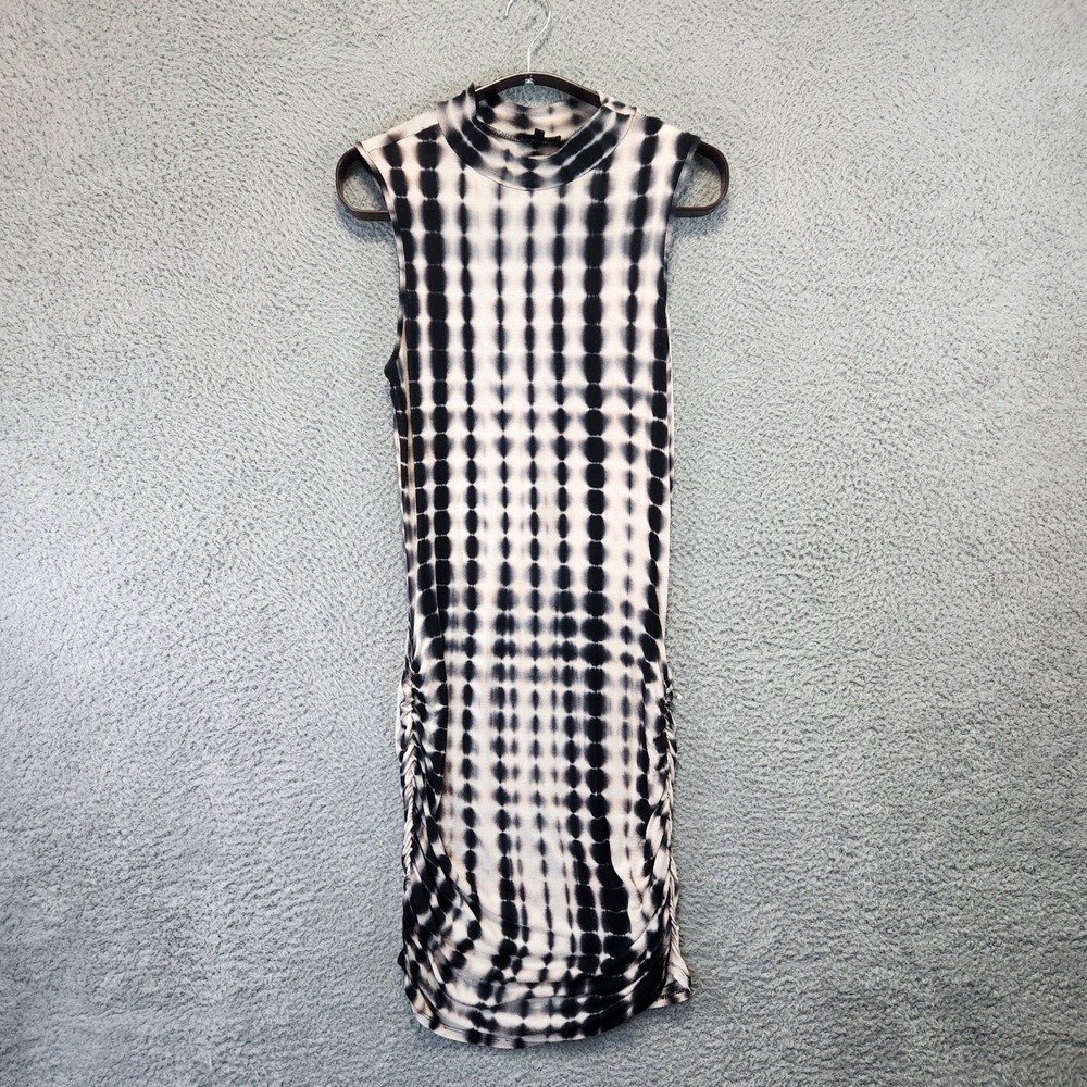 Love J Tie Dye Sleeveless Midi Dress Womens Size Large Bodycon Party Feminine